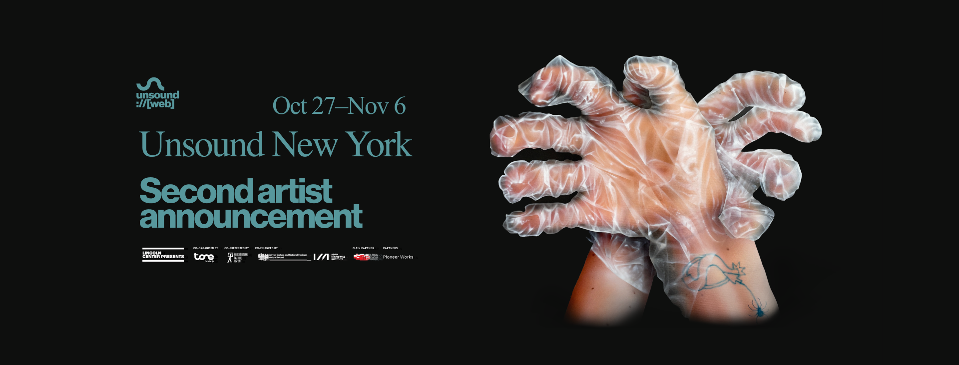 UNSOUND NEW YORK 2025 main banner