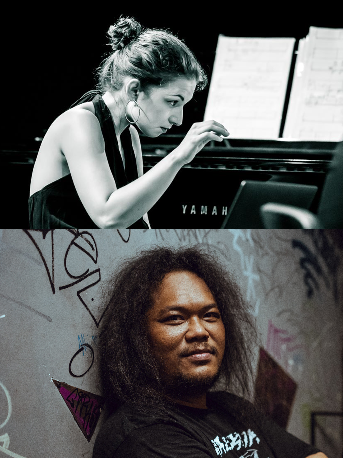 Photo of Martyna Zakrzewska & J. “Mo’ong” Santoso Pribadi present Transmutation Sound