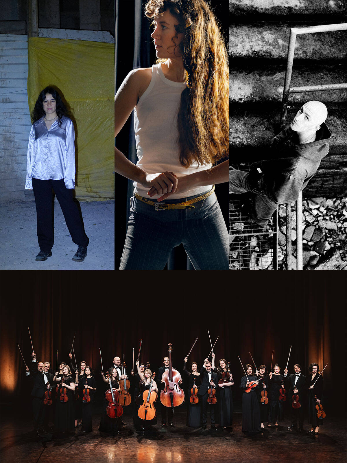 Photo of WARP Presents: The Providenza Ensemble (Mabe Fratti, Clarissa Connelly, mark william lewis) with Sinfonietta Cracovia